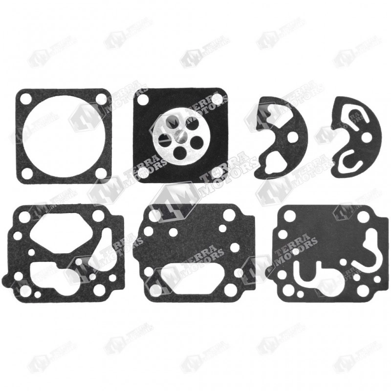 Kit reparatie carburator motocoasa Kawasaki TH 43, TH 48 Simplu